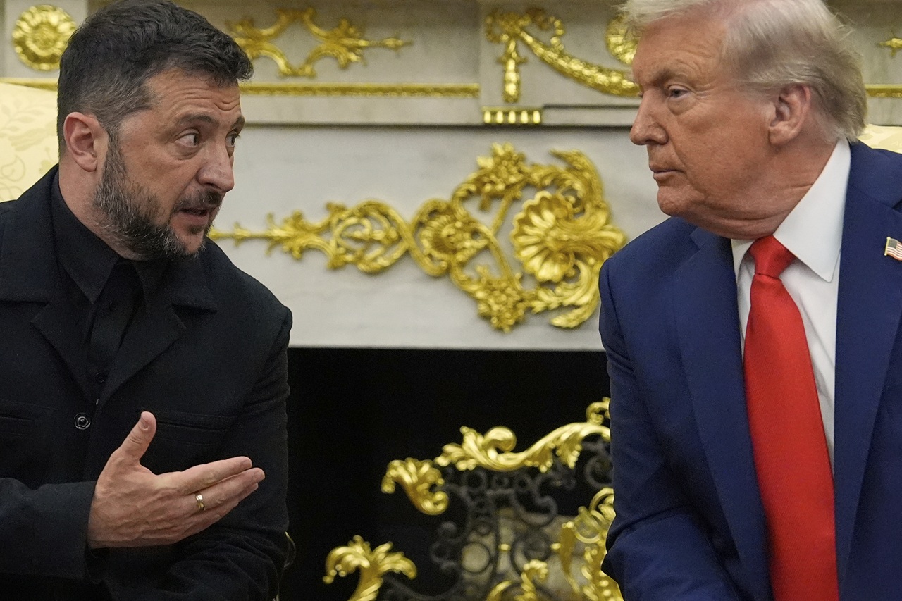 Zelenskyj a európski lídri v Bielom dome