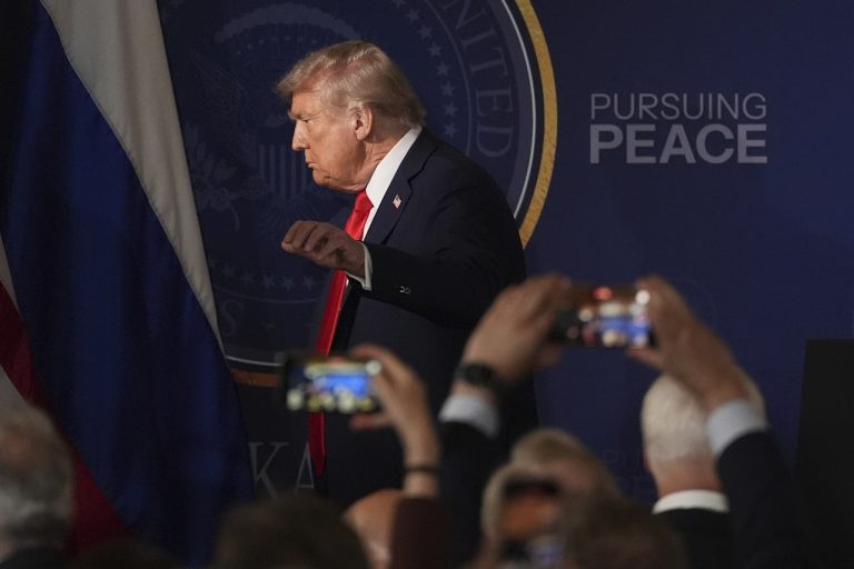 Stretnutie Putina a Trumpa