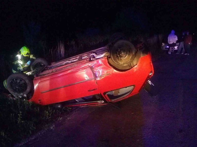 dopravná nehoda auto hasiči