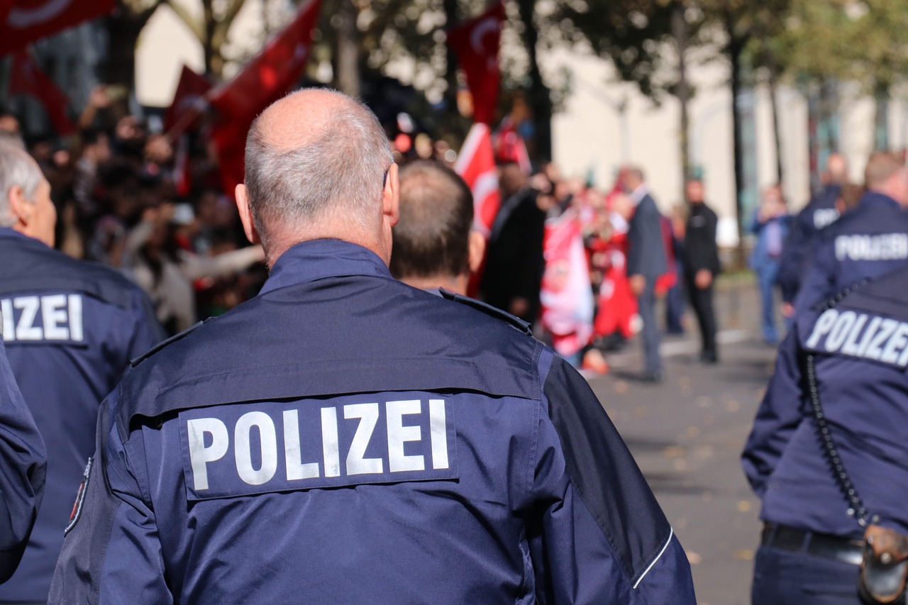nemecká polícia