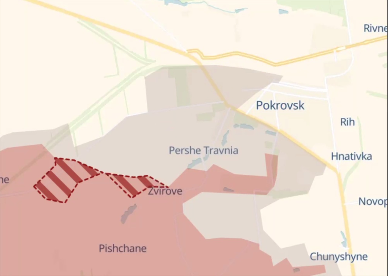 Rusi postúpili v Pokrovsku