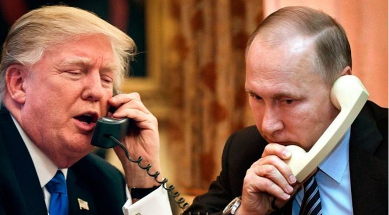 Rozhovor Putina a Trumpa