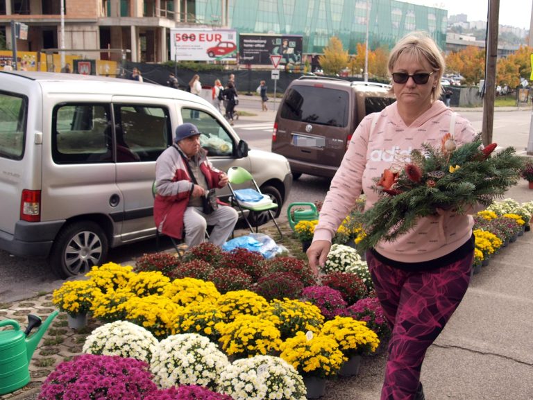 Bratislava sviatok Dušičky cintoríny