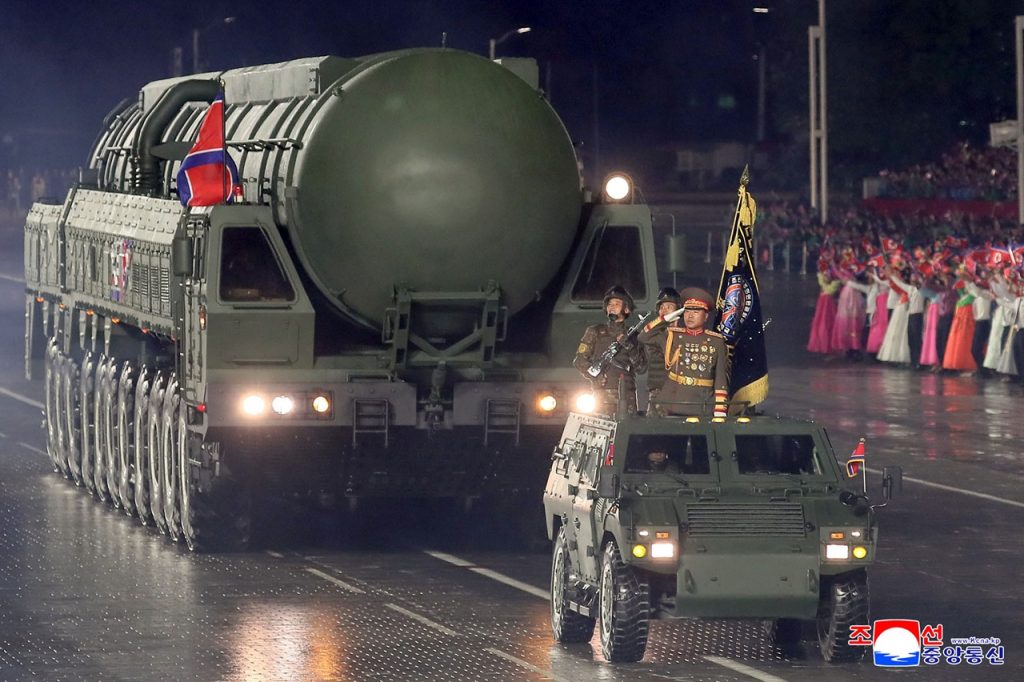 severórejská balistická strela Hwasong-20