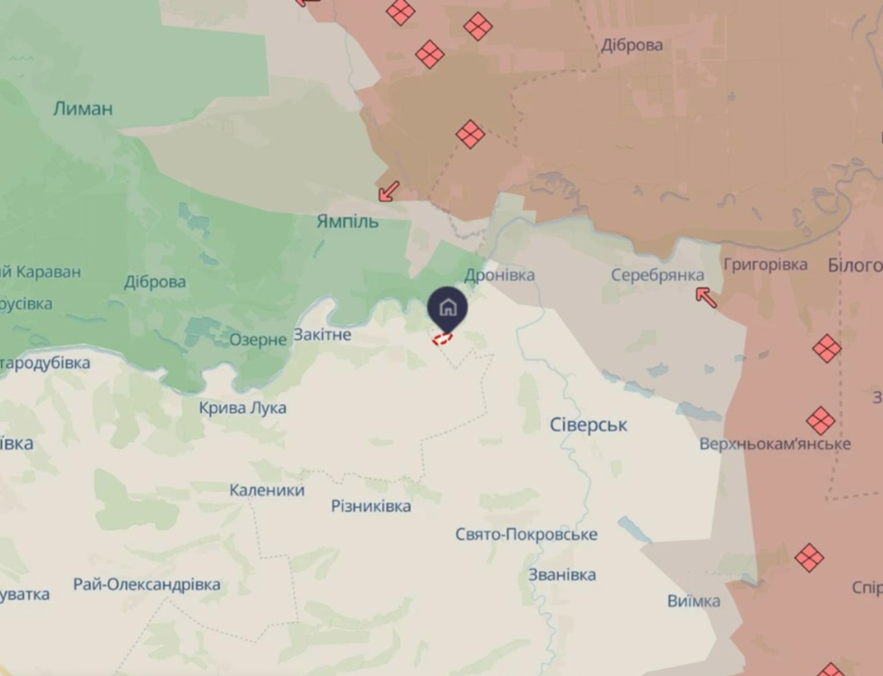 Ministerstvo obrany Ruskej federácie oznámilo dobytie dediny Platonovka pri Seversku-2025111712md