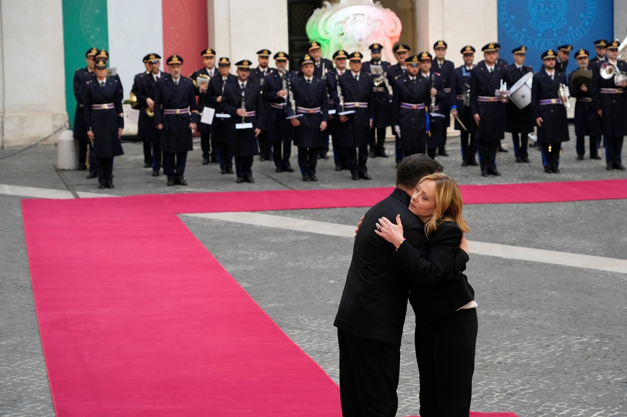 Zelenskyj Meloniová