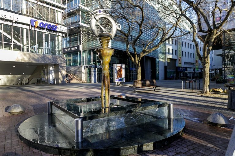 fontána Svetový poštár