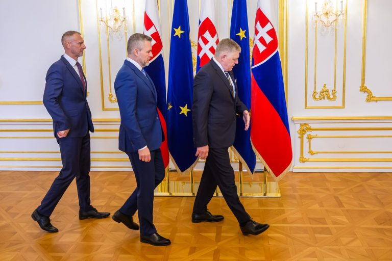 Obed troch najvyšších ústavných činiteľov pri príležitosti 33. výročia vzniku samostatnej Slovenskej republiky