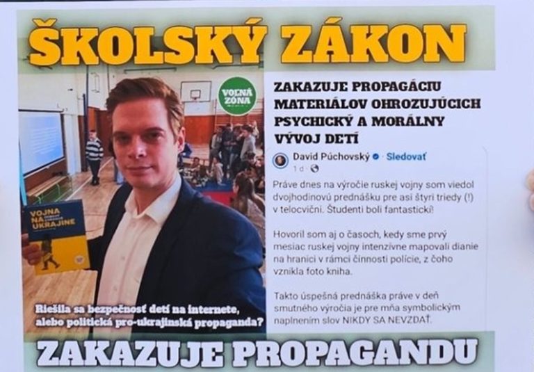 trestné oznámenie na Davida Púchovského