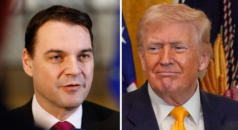 Petr Macinka, Donald Trump