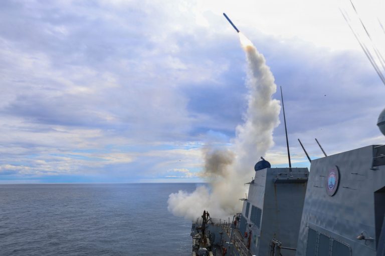 Tomahawk Land Attack Missile Arleigh Burke USS Thomas Hudner