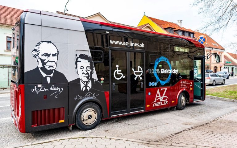 Nový elektrobus MAD v Pezinku