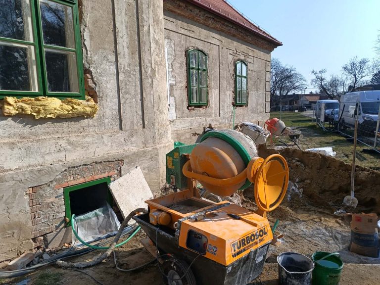Rekonštrukcia juhozápadného krídla kaštieľa Esterháziovcov v Želiezovciach