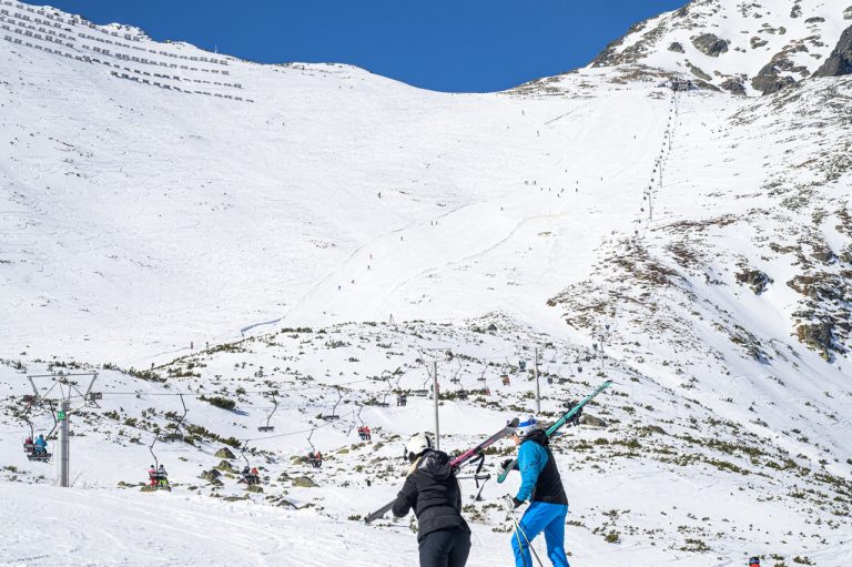 Vysoké Tatry lyžovanie Lomnické sedlo