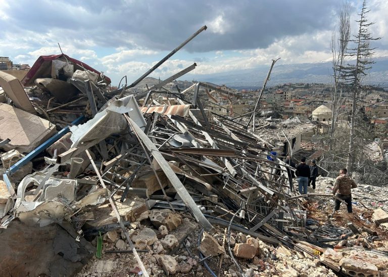 Libanon Izrael útok Nabí Šít