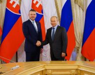 Na snímke z roku 2019 Peter Pellegrini a Donald Trump. / Foto: Facebook Peter Pellegrini