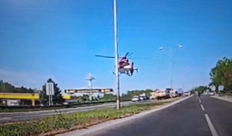 policajný zásah nehoda