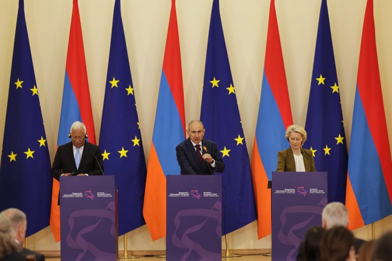 António Costa Nikol Pašinjan Ursula von der Leyenová