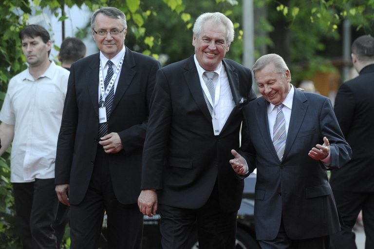 Miloš Zeman a Rudolf Schuster