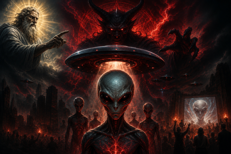 mimozemšťania UFO démon