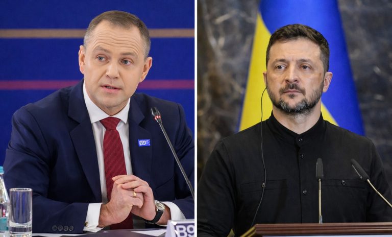 Karol Nawrocki a Volodymr Zelenskyj