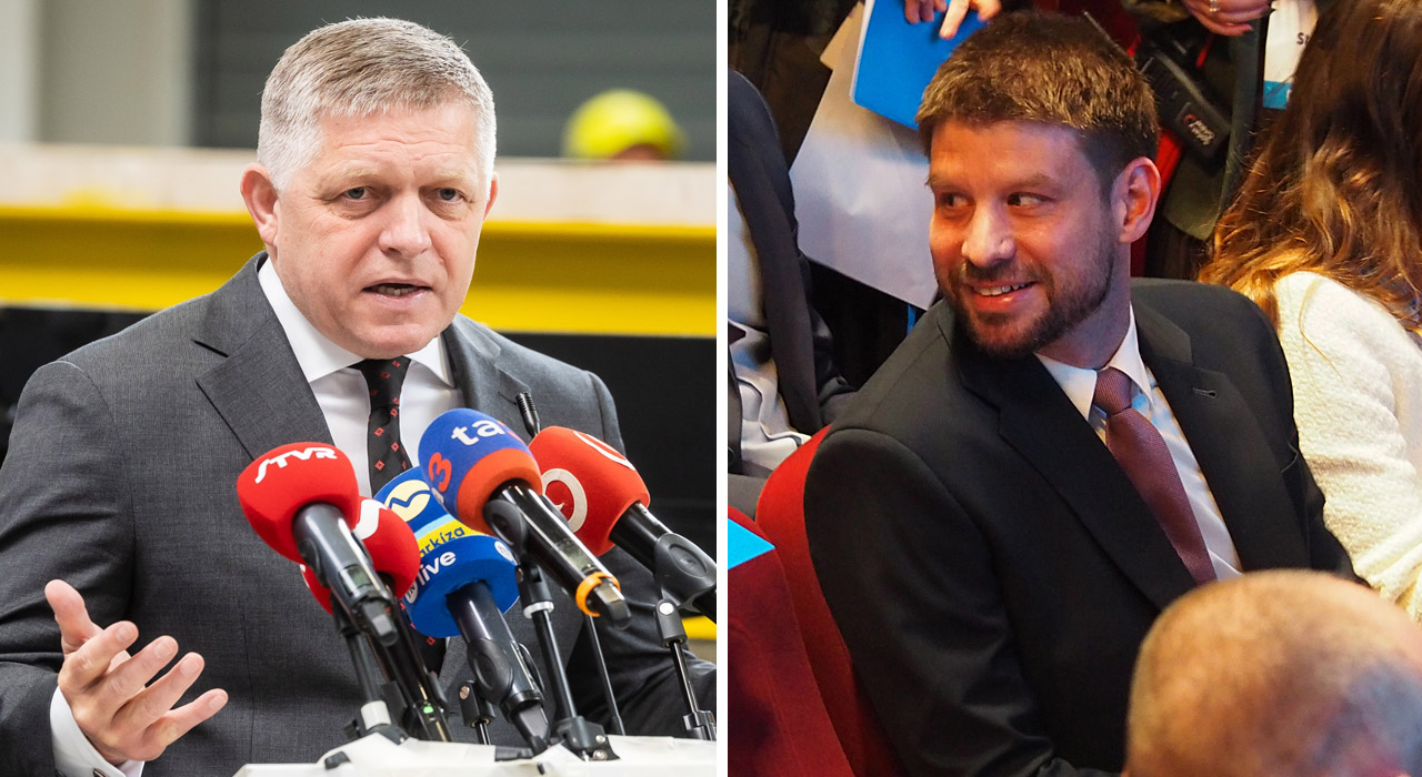 Robert Fico, Michal Šimečka
