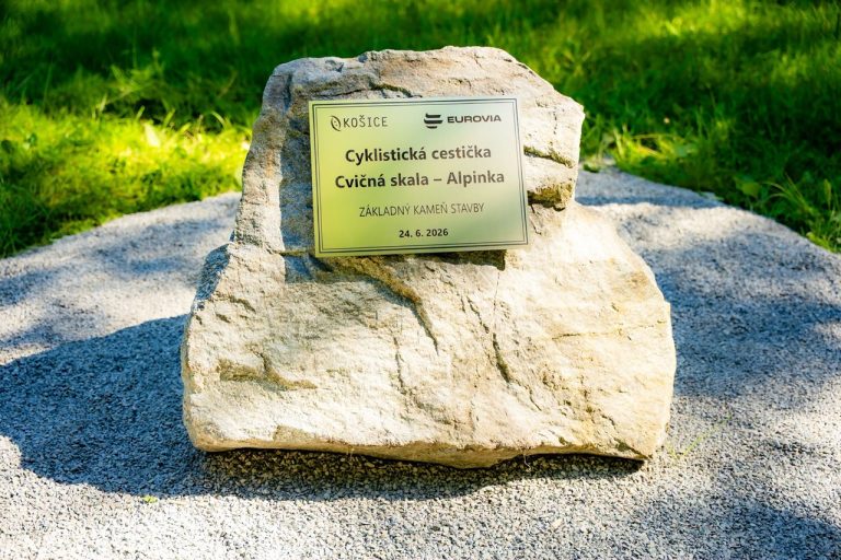 cyklistická cestička Košice