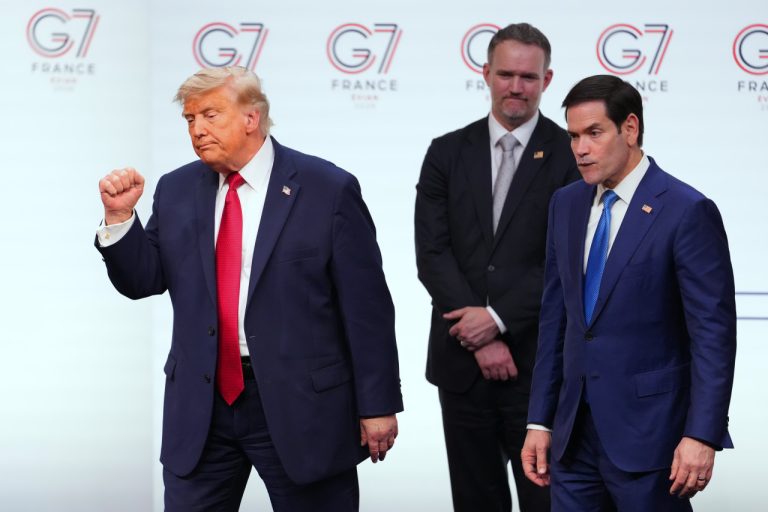 Donald Trump Marco Rubio Jamieson Greer