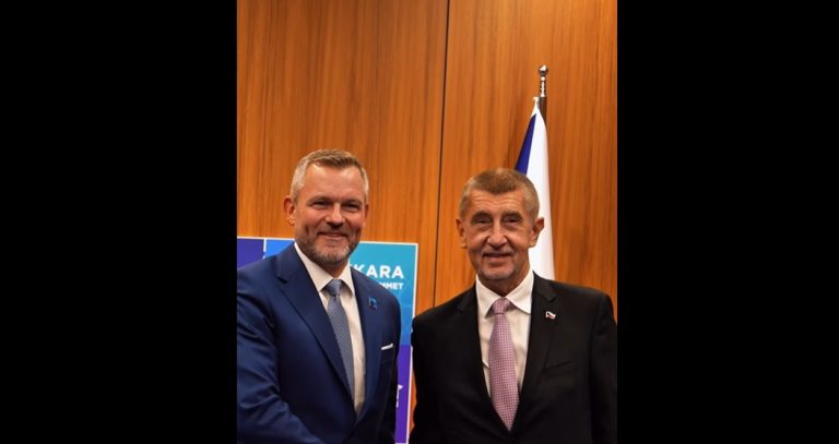 Peter Pellegrini a Andrej Babiš