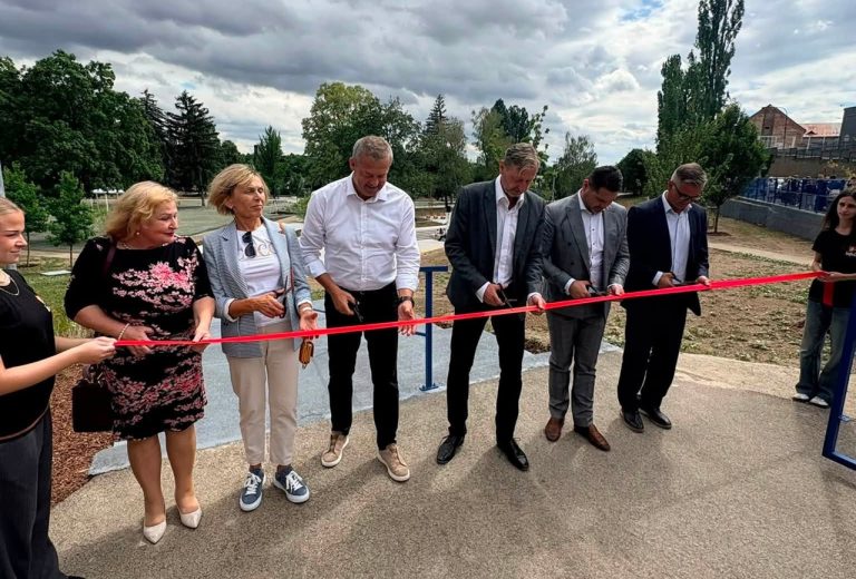 otvorenie mestského parku v Bánovciach nad Bebravou