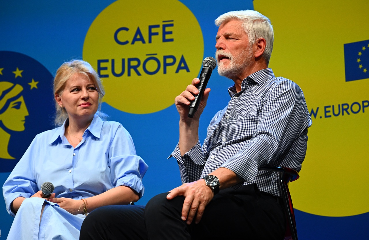 Petr Pavel a Zuzana Čaputová