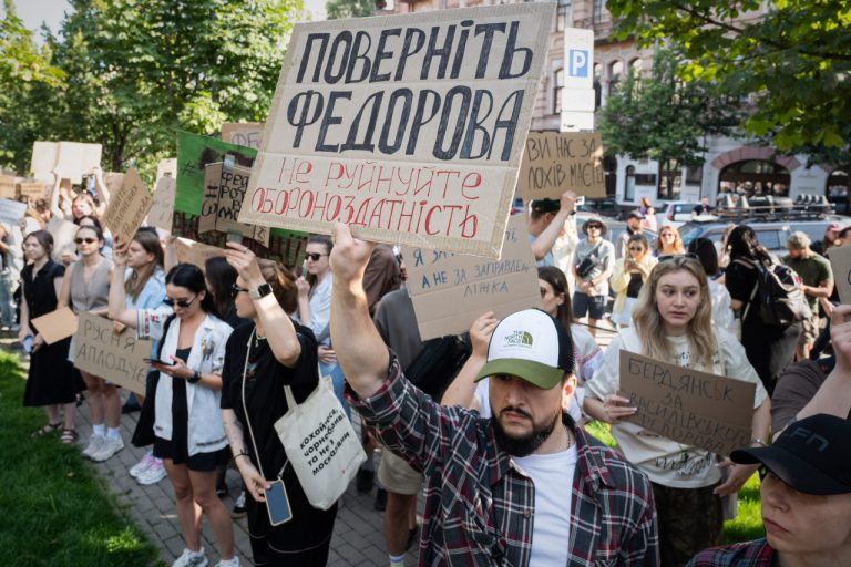 protesty na Ukrajine