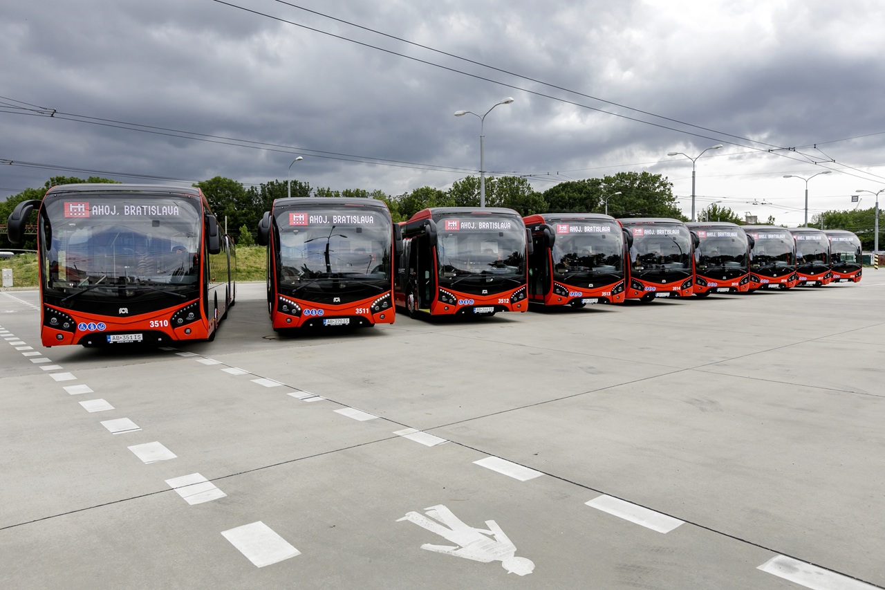 Nové bratislavské autobusy