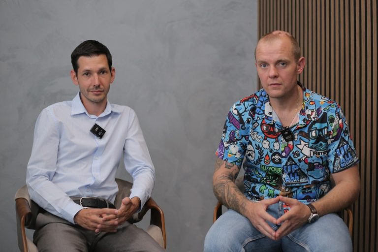 Rastislav Hruška a Artur Bekmatov