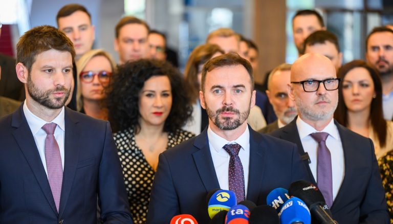 Michal Šipoš Michal Šimečka Branislav Gröhling